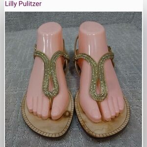 Lilly Pulitzer Delray Rhinestone Sandal